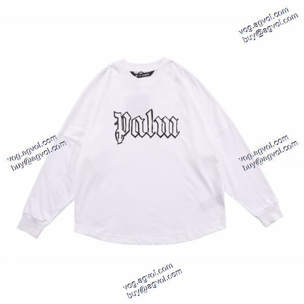 2020秋冬 人気商品 Palm Angels コピー ブランド 長袖Tシャツ パーム エンジェルス 2色可選